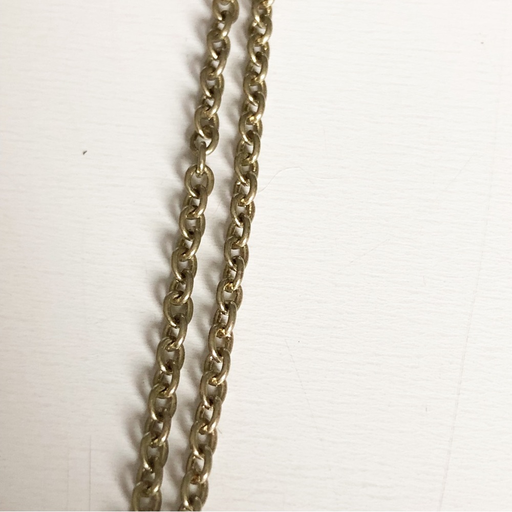PREMIER DESIGNS River Valley Statement Necklace Gold Tone - Picture 10 of 15